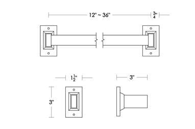 Metropolitan Towel Bar